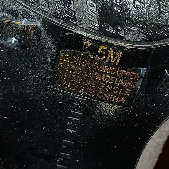 Size 7.5 glitter heel Gianni Bini booties - Picture 5 of 6